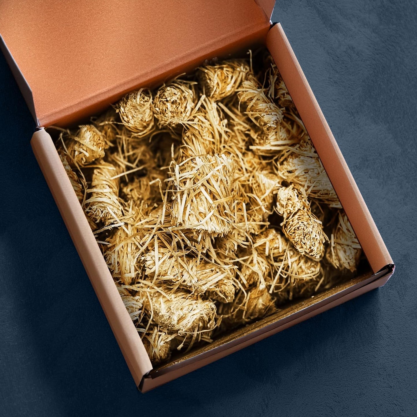 200 Firelighters - Natural Firelighters | Fast Lighting & Odourless, Fire Lighters for Wood Burners & BBQ Ovens, Stoves & Fireplaces