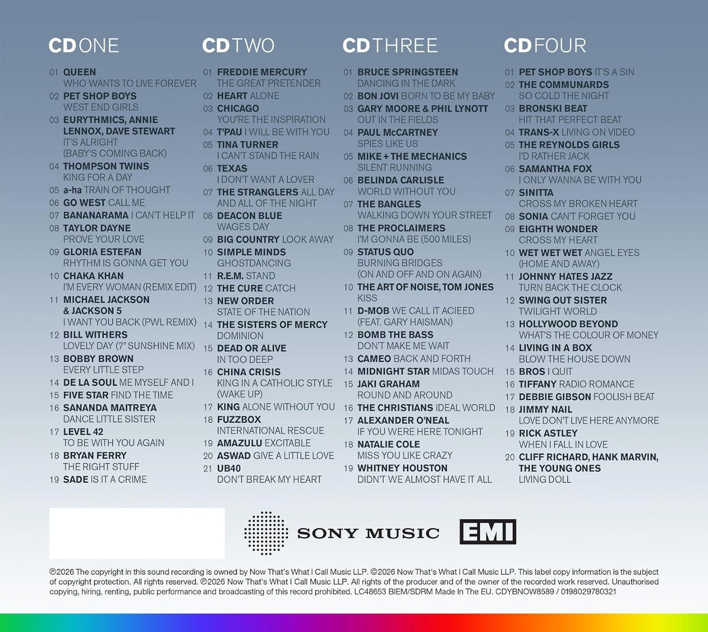 NOW – Yearbook 1985-1989: the Final Chapter