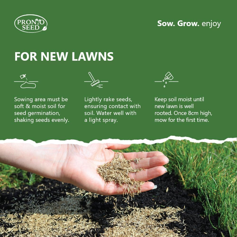 Premium Grass Seed 1.4 Kg - Fast Growing, Hard-Wearing - Covers 84M² for Lawns & Overseeding - DEFRA Approved & Tailored for UK Climate (1.4Kg)