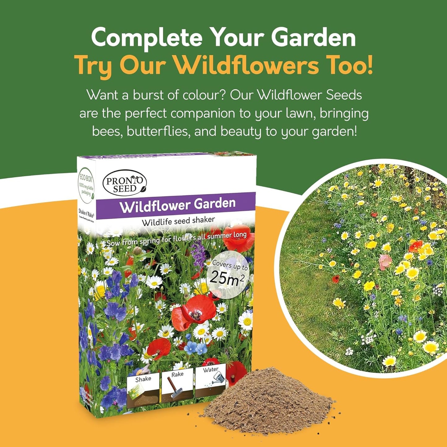 Premium Grass Seed 1.4 Kg - Fast Growing, Hard-Wearing - Covers 84M² for Lawns & Overseeding - DEFRA Approved & Tailored for UK Climate (1.4Kg)