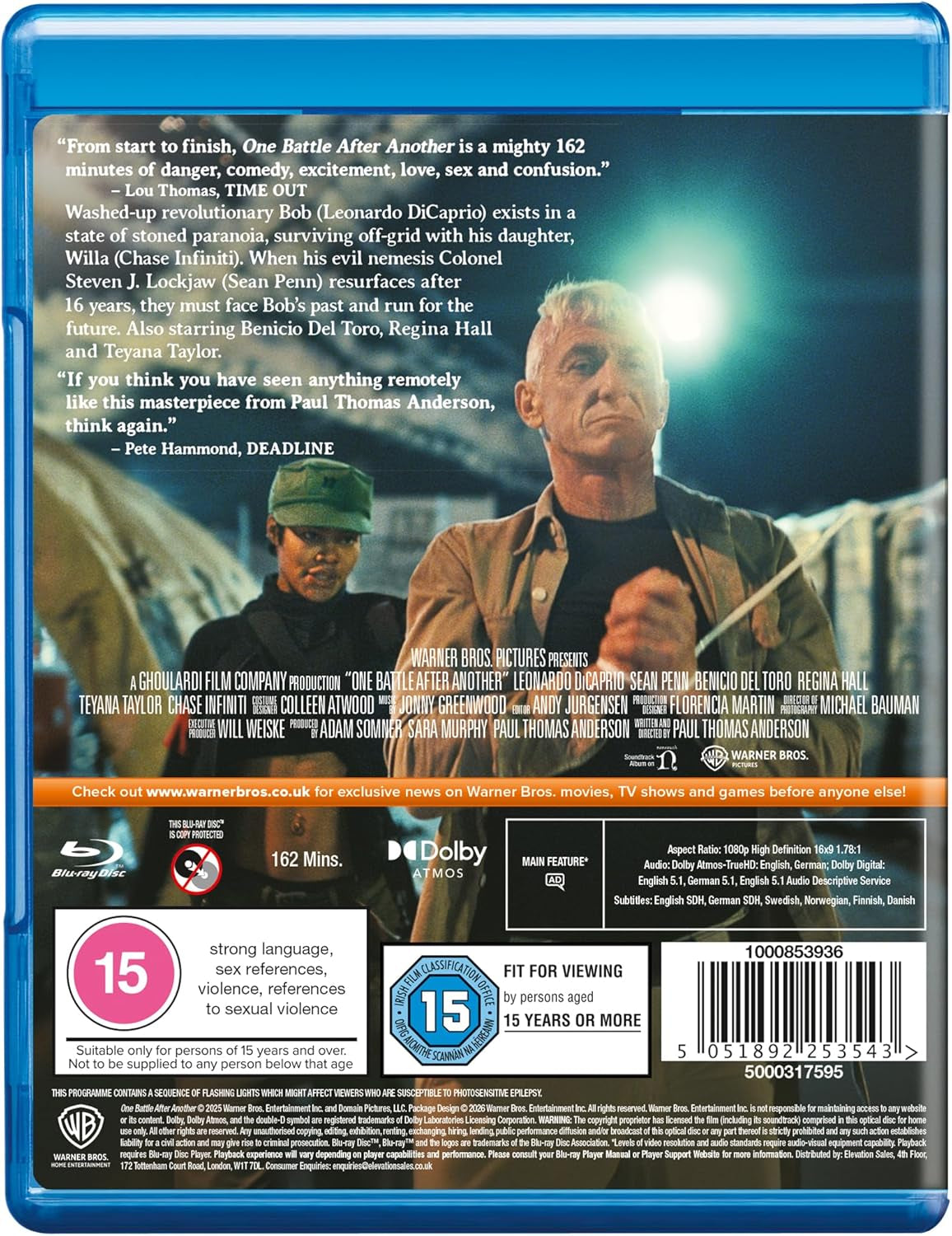 One Battle after Another [Blu-Ray][2025]