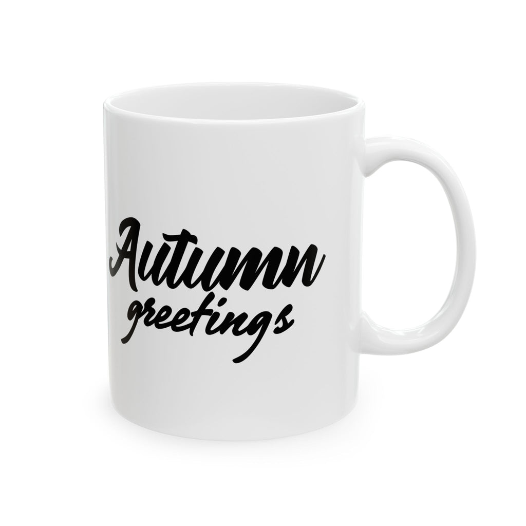 Autumn Greetings Ceramic Mug 11oz