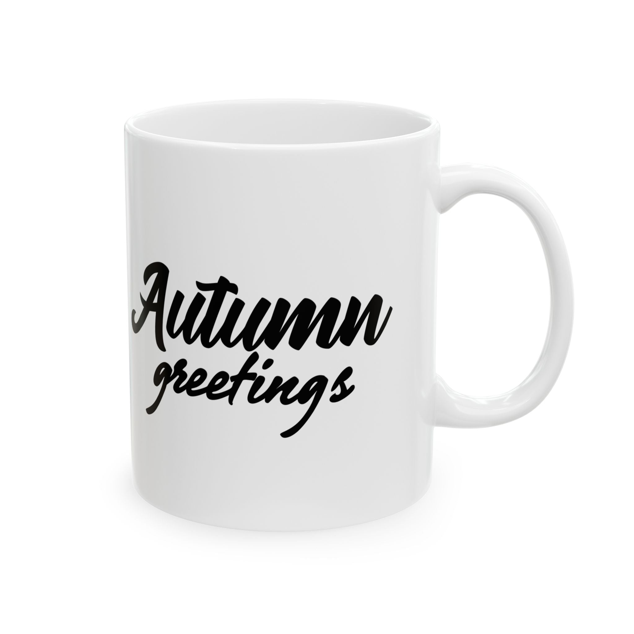 Autumn Greetings Ceramic Mug 11oz