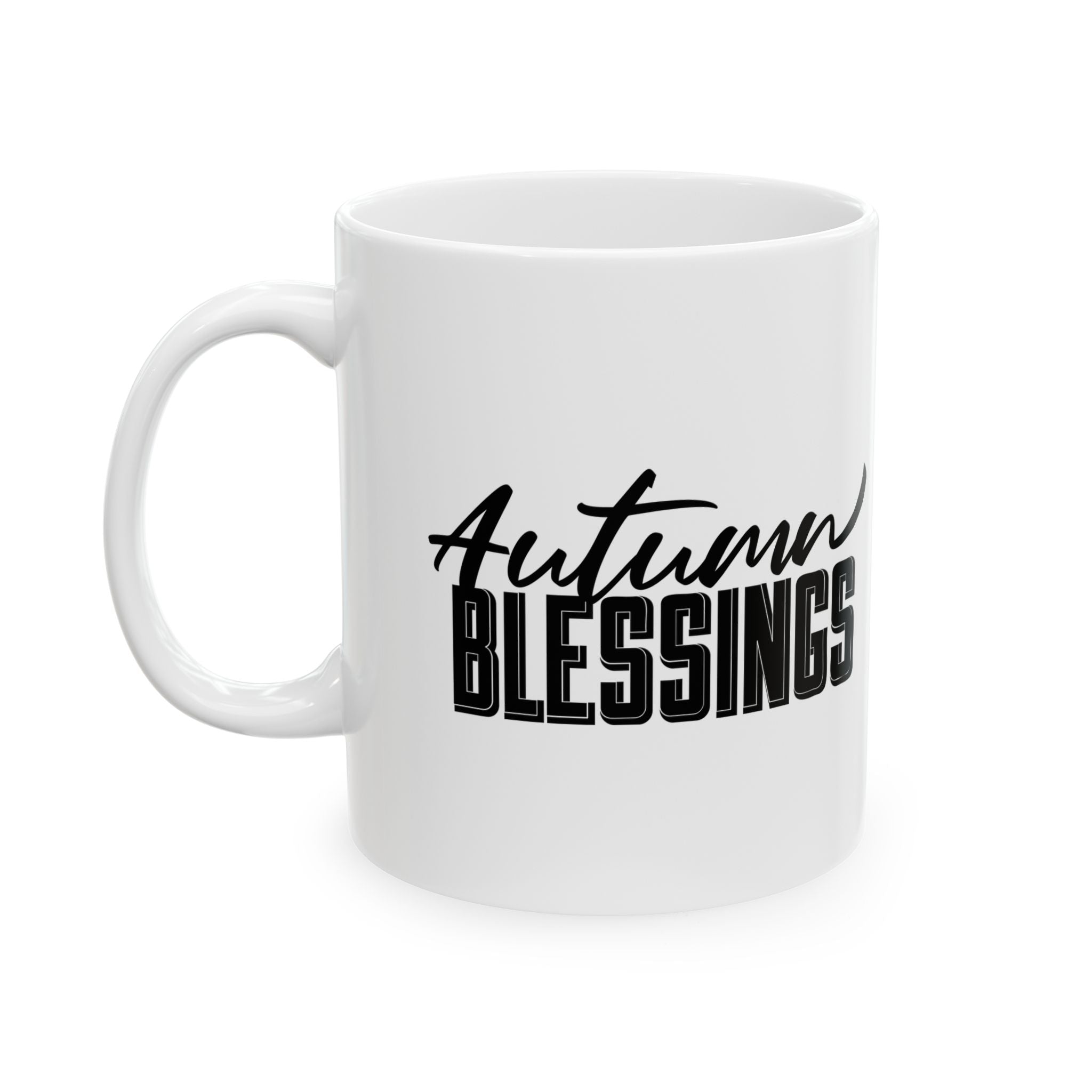 Autumn Blessings Ceramic Mug