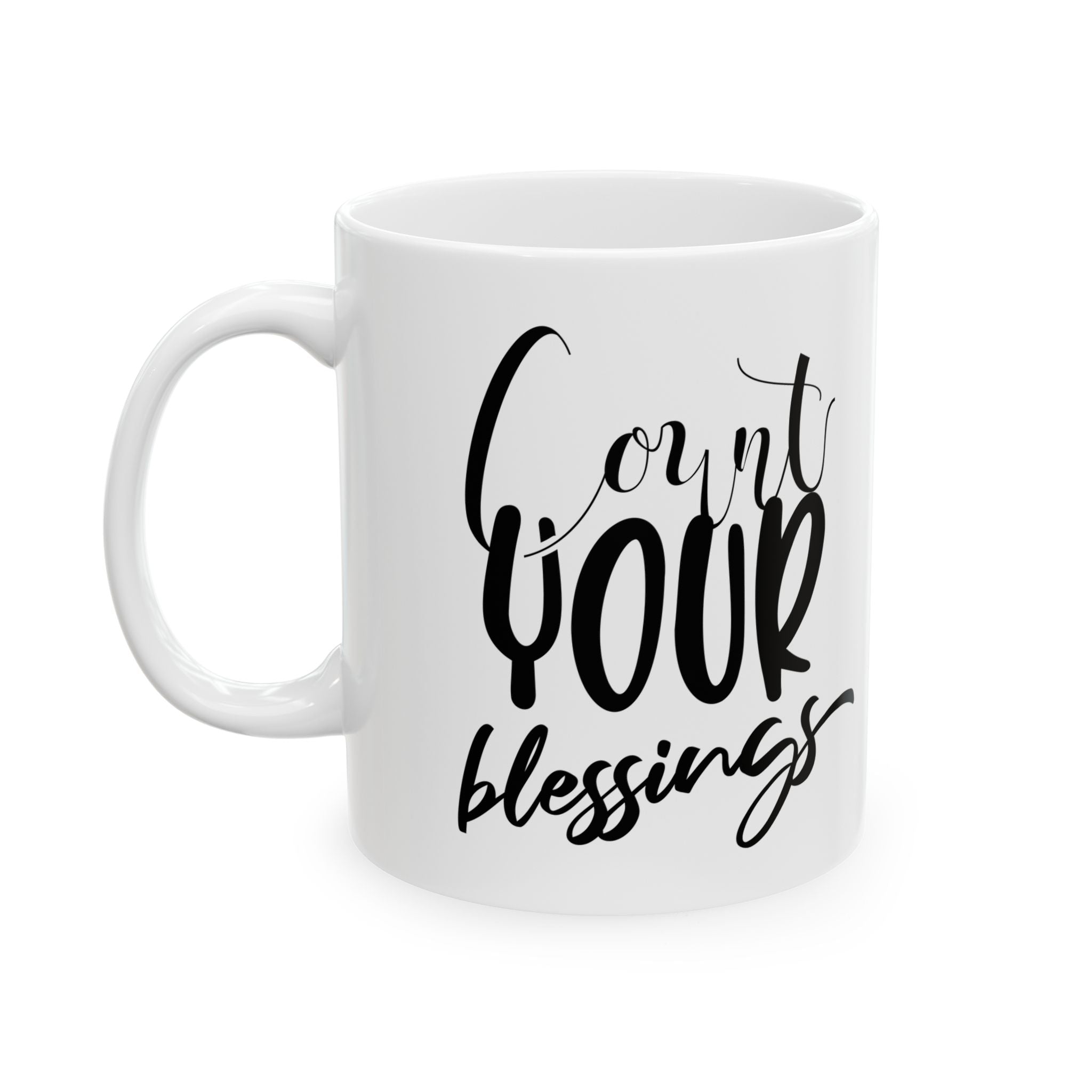 Count Your Blessings Ceramic Mug 11oz