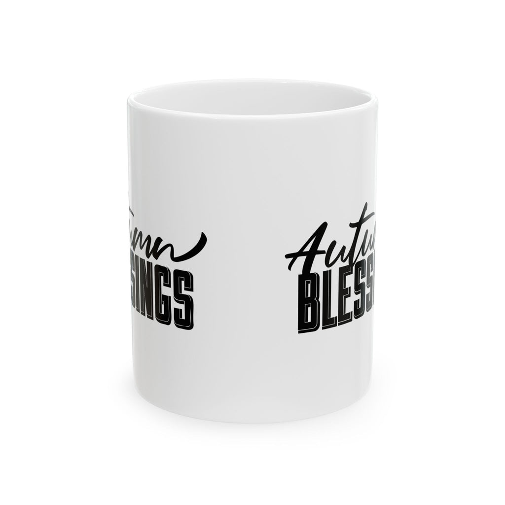 Autumn Blessings Ceramic Mug