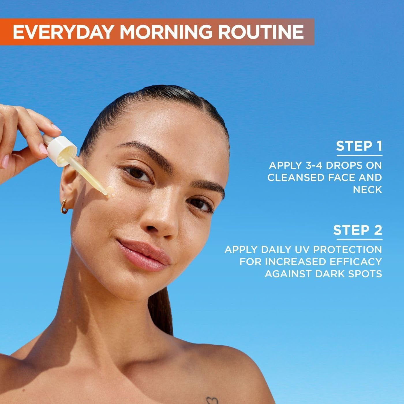 Vitamin C Brightening Serum for Face, with 4% Vitamin C, Niacinamide & Salicylic Acid, Brightens Skin, Reduces Dark Spots & Evens Skin Tone, Serum 30Ml