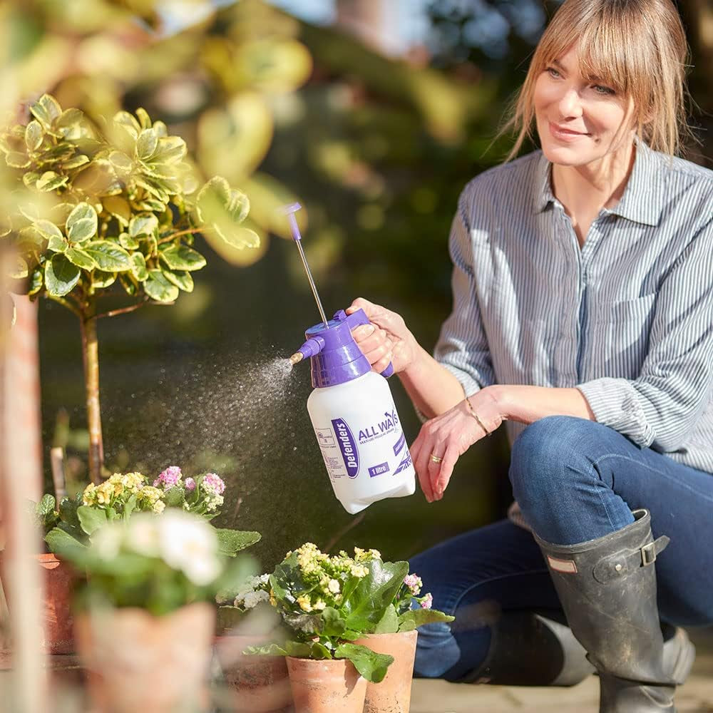 All Ways Multi-Use Pump Action Pressure Sprayer – 1 L, Adjustable for Home & Garden Use - Indoor Plants, Cleaning, Outdoor, Garden, Fertilisers, Pesticides & Weed Killers