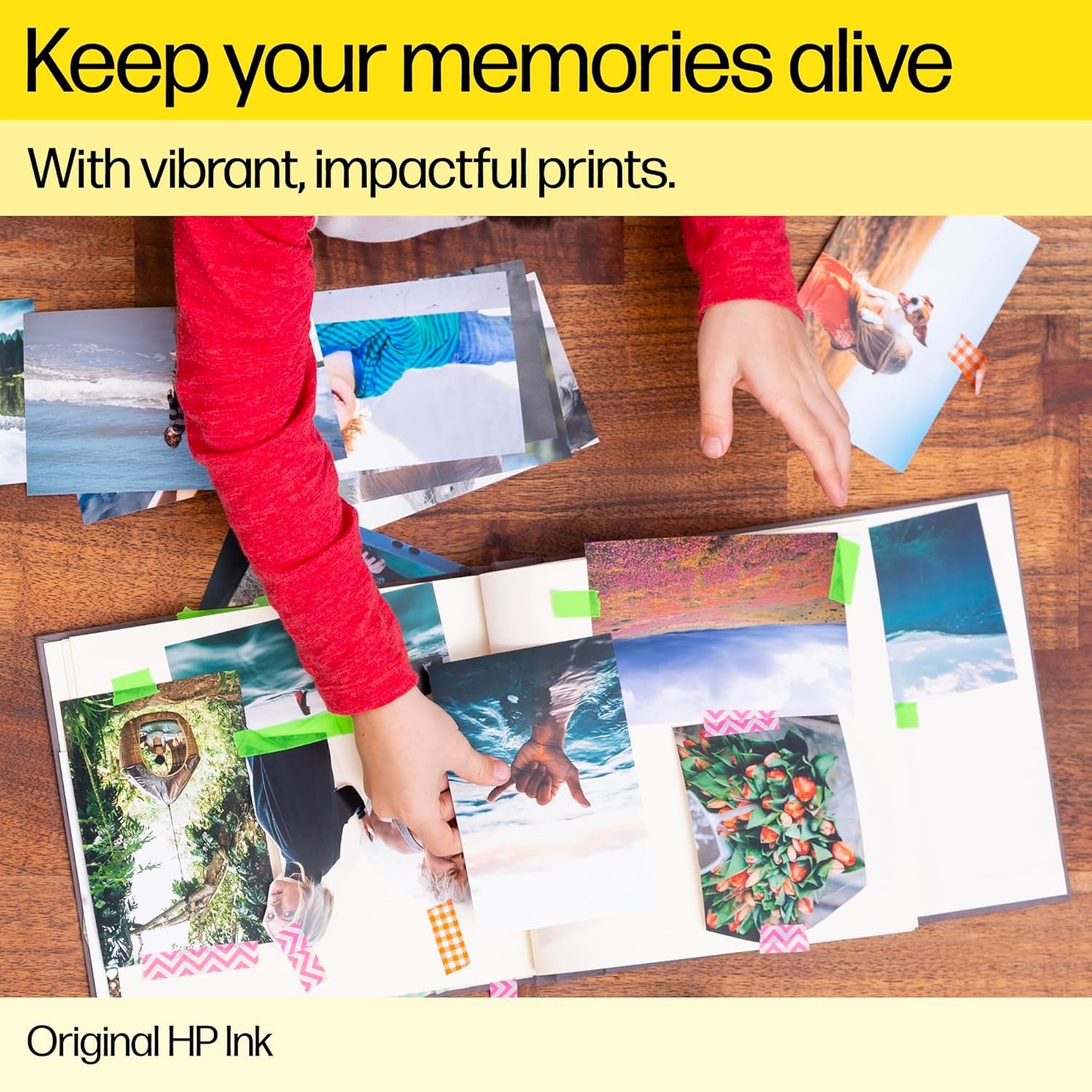 305 Black/Tri-Color Original Ink Printer Cartridges Combo (X4D37AE) - Works With:  Deskjet 1110/2130/3630, ENVY 4520,451X, Officejet 3830/3831/4650,52XX