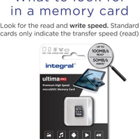 128GB Microsd Card Premium High Speed 4K Video Memory Card - up to 100Mb/S Read and 50Mb/S Write, UHS-I, U3, Class 10, A1 App Performance - for Smartphones, Tablets, Drones, Game Consoles