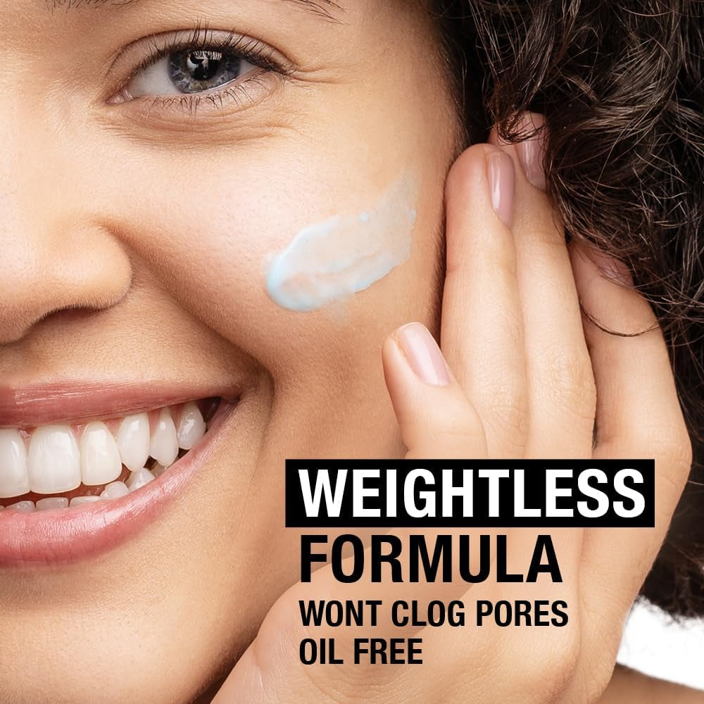 Hydro Boost Water Gel (1X 50Ml), Oil-Free Face Cream with Hyaluronic Acid, Amino Acids and Electrolytes, Lightweight Face Care with 72 Hour Hydration, for Acne-Prone and Sensitive Skin