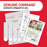 Medium Picture Hanging Strips, Value Pack - 8 Pairs (16 Strips) Adhesive Strips, White - for Pictures, Frames, Mirrors, Wall Décor - Damage Free Hanging