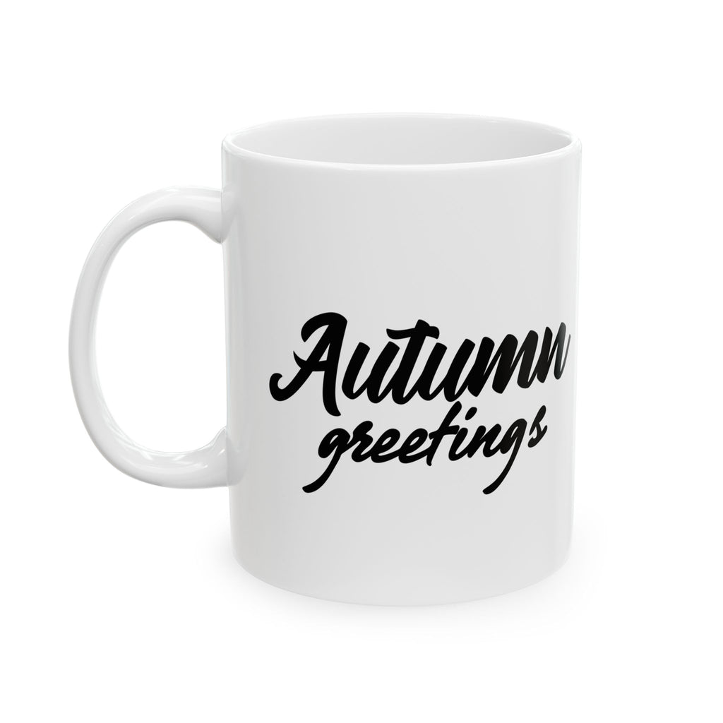 Autumn Greetings Ceramic Mug 11oz