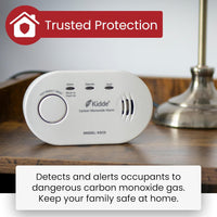 5CO Carbon Monoxide Alarm and Detector with AA Batteries - 10 Year Sensor Life CO Alarm for Home