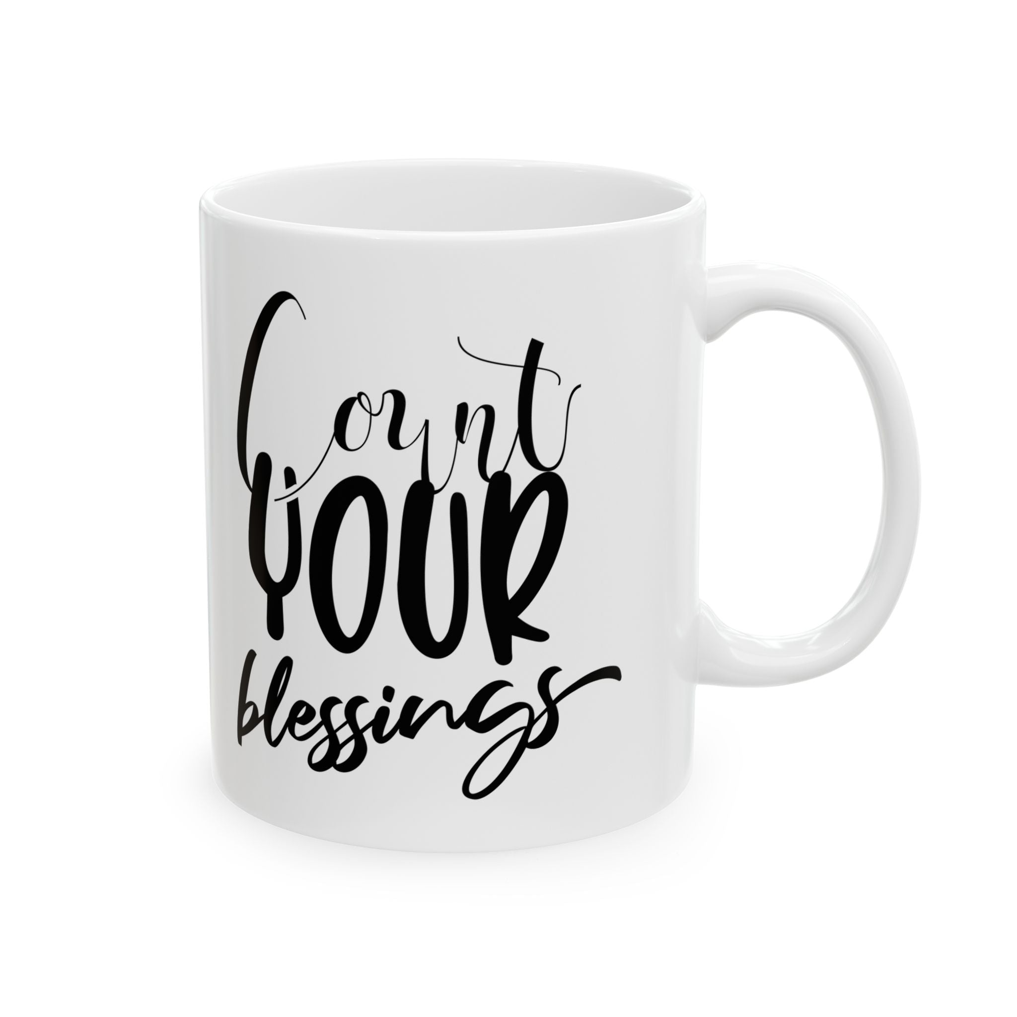 Count Your Blessings Ceramic Mug 11oz
