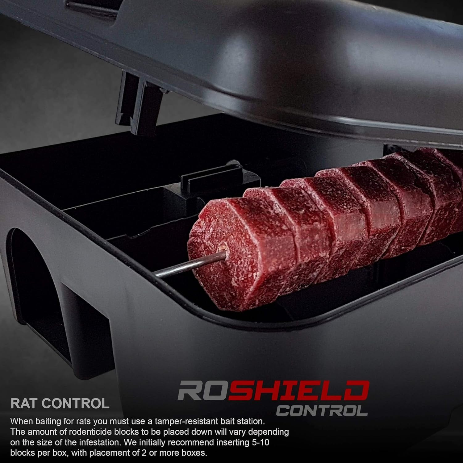 - Rat/Mouse Poisoning,Poison Blocks 300G, Super Strength, Single-Feed Fast Acting Rat & Mouse Killer, Rat Poison Block Bait - Indoor,Outdoor for Rodent Bait Station Refill Packs…