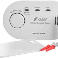 5CO Carbon Monoxide Alarm and Detector with AA Batteries - 10 Year Sensor Life CO Alarm for Home