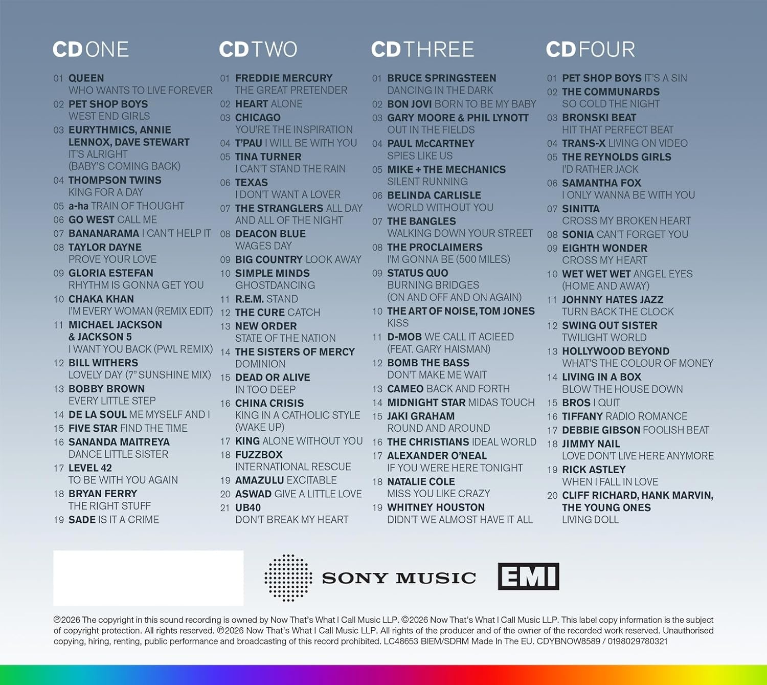 NOW – Yearbook 1985-1989: the Final Chapter