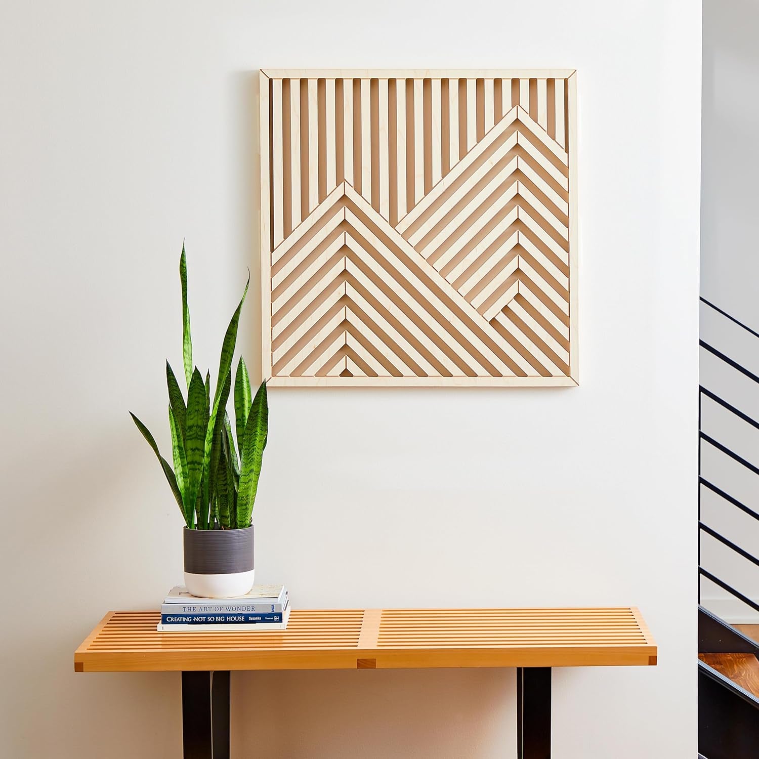 Medium Picture Hanging Strips, Value Pack - 8 Pairs (16 Strips) Adhesive Strips, White - for Pictures, Frames, Mirrors, Wall Décor - Damage Free Hanging