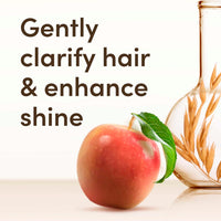 Scalp Soothing Haircare Clarify & Shine Shampoo, Apple Cider Vinegar Blend, for All Hair Types, Soothes Dry, Itchy & Flaky Scalp, Clinically Proven, Sulfate Free, 300Ml