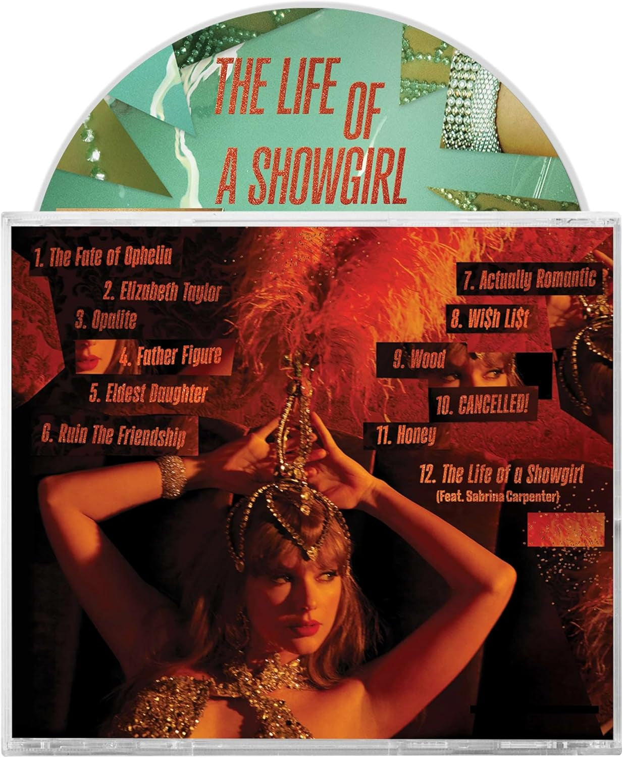 The Life of a Showgirl: Sweat and Vanilla Perfume CD with Poster