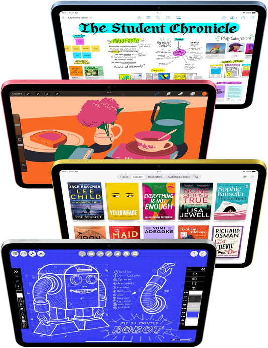 Ipad 11-Inch: A16 Chip, 11-Inch Model, Liquid Retina Display, 128GB, Wi-Fi 6, 12MP Front / 12MP Back Camera, Touch ID, All-Day Battery Life — Silver