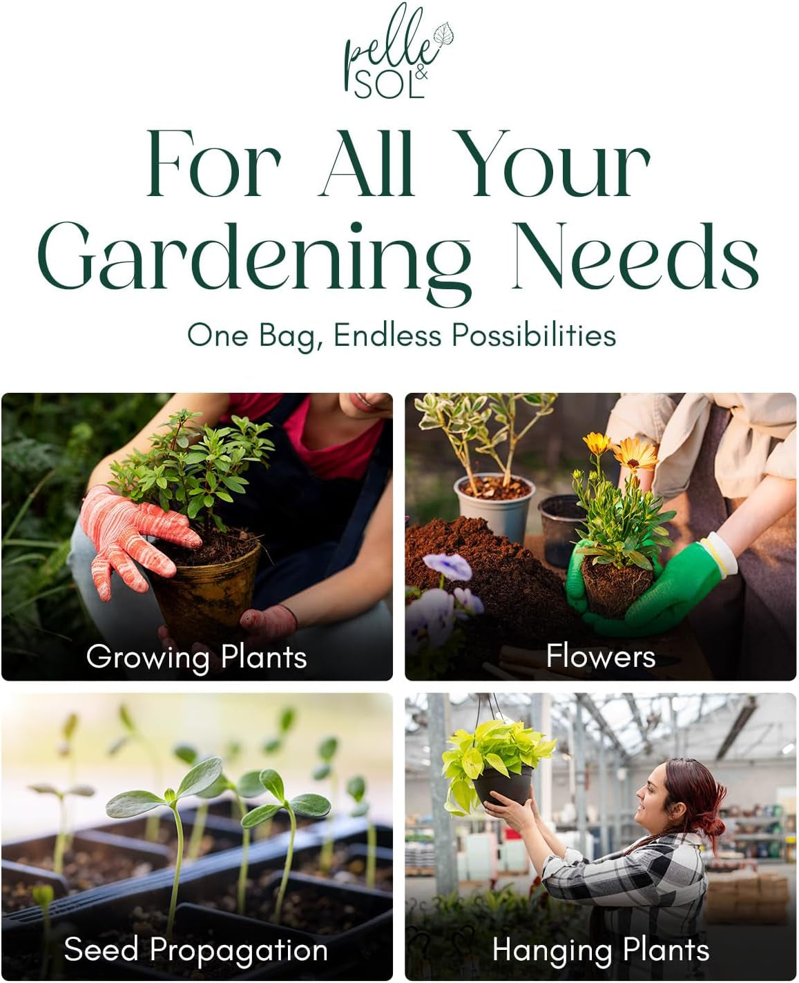 60L Multi Purpose Compost - Compost for Outdoor Plants & Soil for Plants Indoors - Potting Soil for Pots Plants Outdoor - All Purpose Nutrient Rich Fertiliser, Houseplant Potting Mix