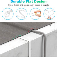 Ethernet Cable 5M, Cat6/Cat 6E Ethernet Cable High Speed with Network Patch Cords, LAN Cable with Rj45 Connector for Router Modem Faster than Cat 5E/Cat 5-White