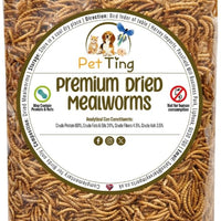 Premium Dried Mealworms, 5L Bag