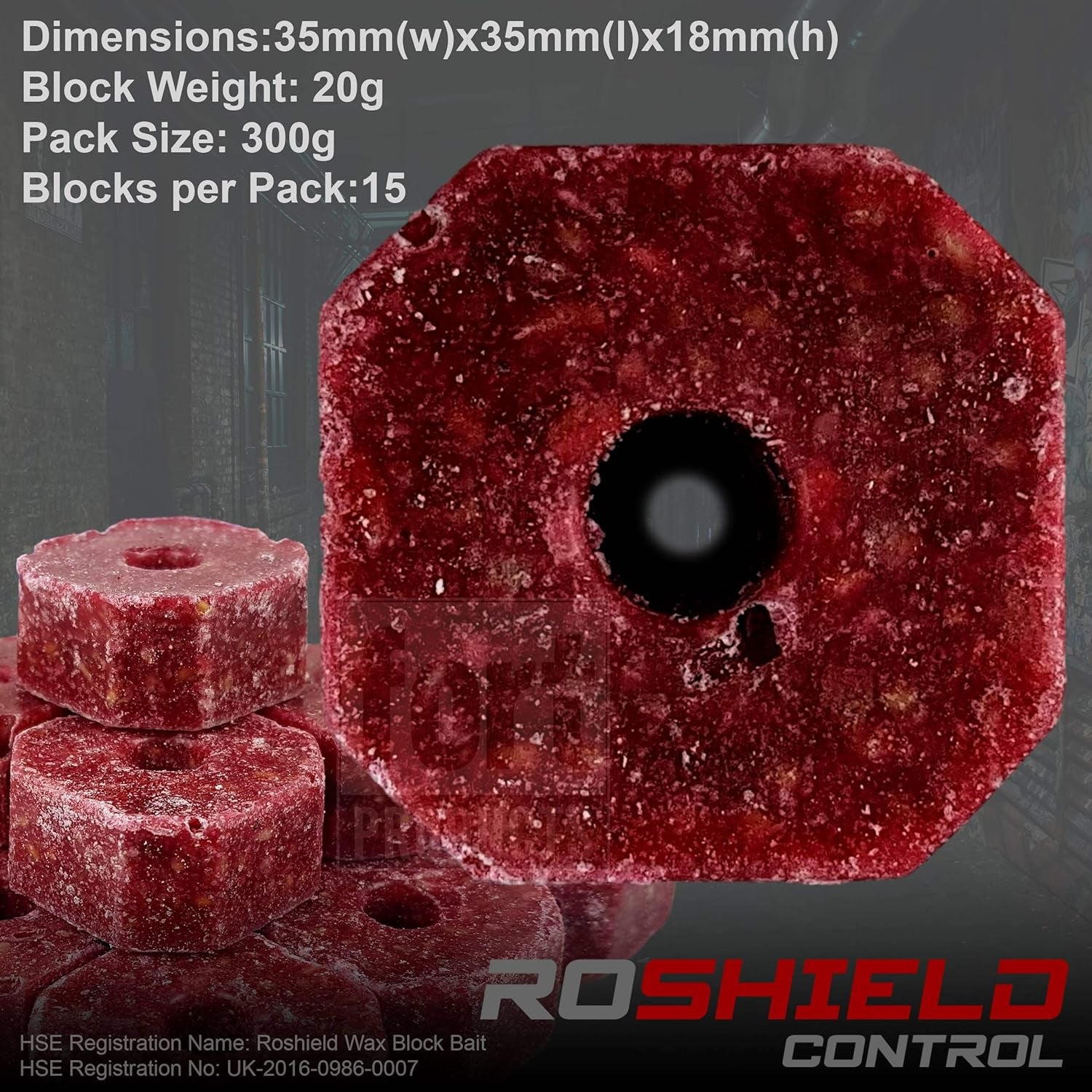 - Rat/Mouse Poisoning,Poison Blocks 300G, Super Strength, Single-Feed Fast Acting Rat & Mouse Killer, Rat Poison Block Bait - Indoor,Outdoor for Rodent Bait Station Refill Packs…