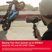 128GB Extreme Microsdxc Card +SD Adapter, Microsd Card for Smartphones, Action Cameras, Drones, V30, up to 190 Mb/S,  Quickflow Technology, Rescuepro Deluxe, UHS-I, 4K, V30, A2, U3