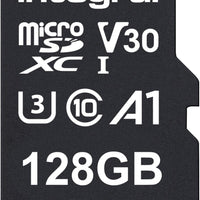 128GB Microsd Card Premium High Speed 4K Video Memory Card - up to 100Mb/S Read and 50Mb/S Write, UHS-I, U3, Class 10, A1 App Performance - for Smartphones, Tablets, Drones, Game Consoles