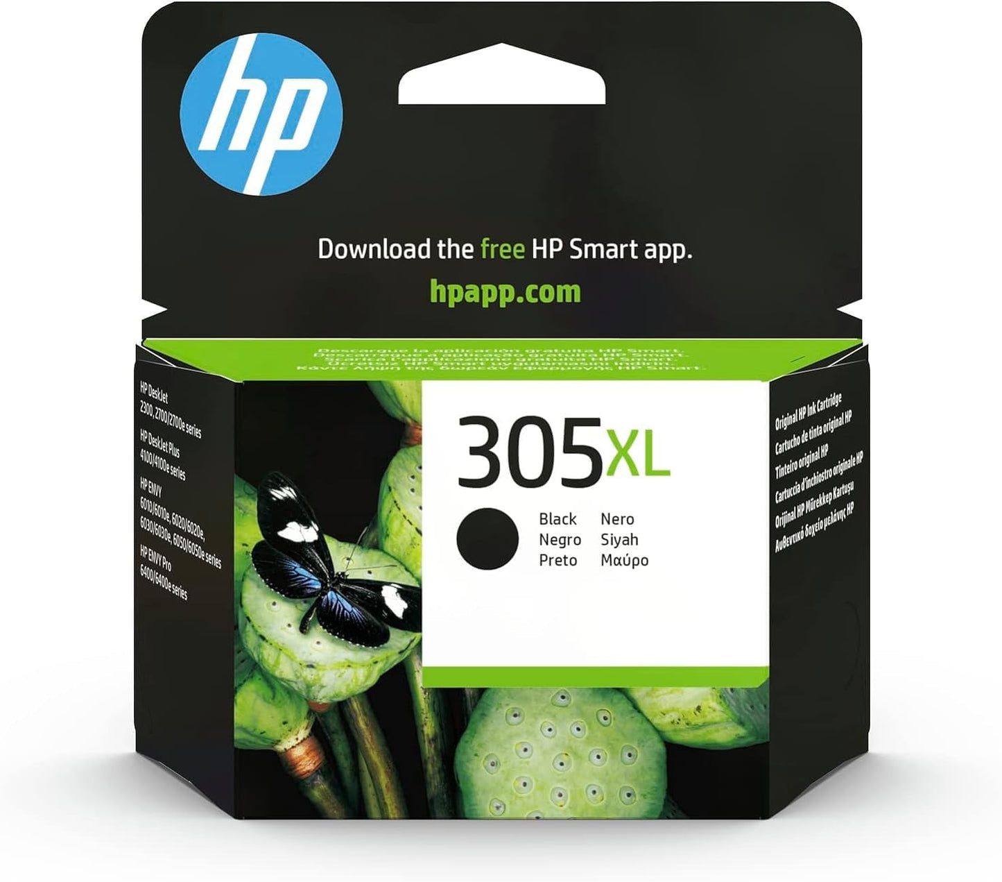 305XL High Yield Original Ink Cartridge, Black, (Pack of 1) Packaging May Vary