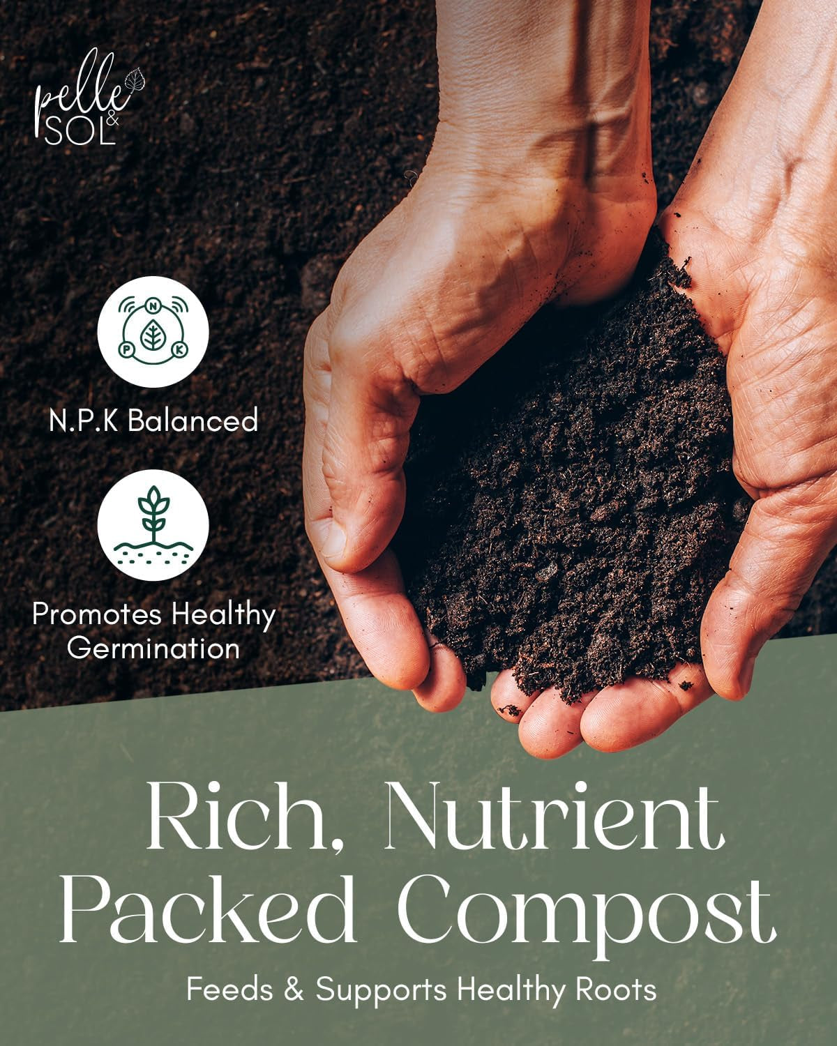 60L Multi Purpose Compost - Compost for Outdoor Plants & Soil for Plants Indoors - Potting Soil for Pots Plants Outdoor - All Purpose Nutrient Rich Fertiliser, Houseplant Potting Mix