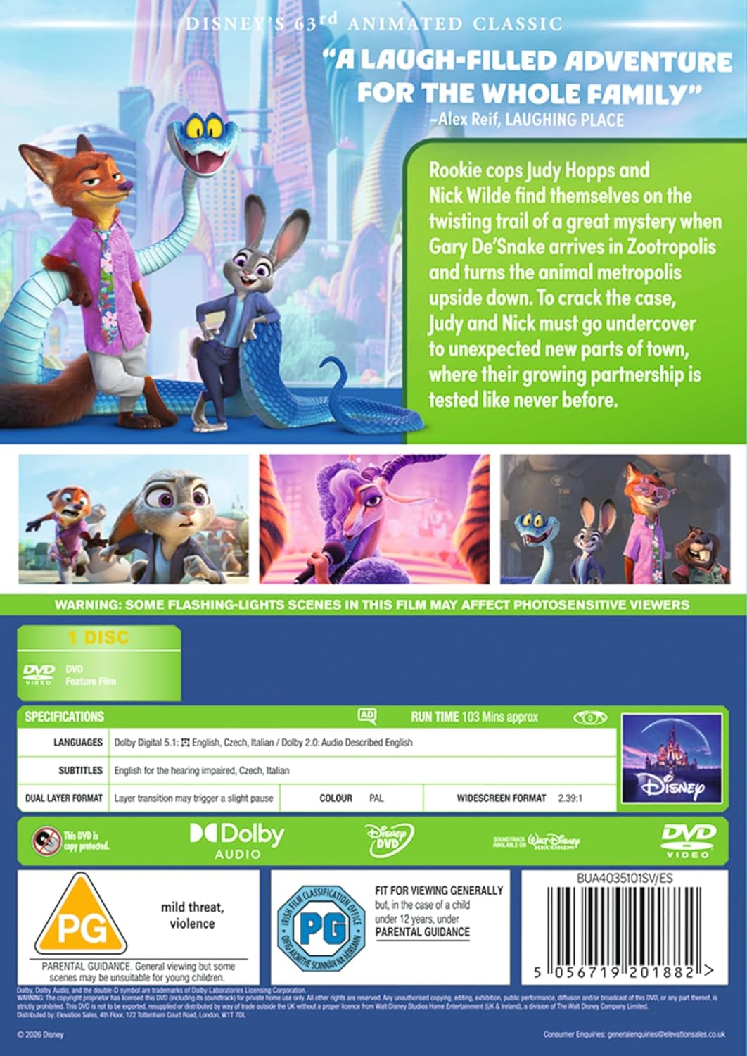 Disney’S Zootropolis 2