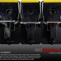 6 X Mouse Trap, 6 Pack Heavy Duty Reusable Snap Traps That Kill Instantly, High Sensitive Mice Catcher UK, Safe and Effective Rodent Trap for Indoors and Outdoors, Easy Set-Up & Clean