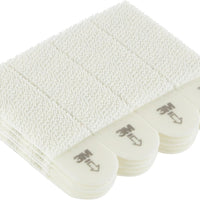 Medium Picture Hanging Strips, Value Pack - 8 Pairs (16 Strips) Adhesive Strips, White - for Pictures, Frames, Mirrors, Wall Décor - Damage Free Hanging