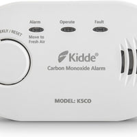 5CO Carbon Monoxide Alarm and Detector with AA Batteries - 10 Year Sensor Life CO Alarm for Home