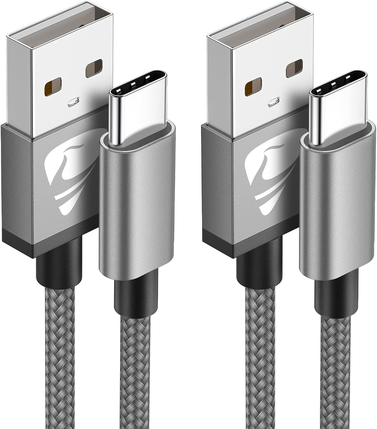 USB C Charger Cable 2M 2Pack USB a to USB C Type C Charger Fast Charging 3A Lead Braided for Samsung Galaxy S22 S21 S20,Pixel 8 7 6,Ps5,Switch