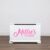 Personalised Toy Box Name Sticker – Boys Girls Toybox decals