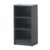 Dark Grey Cube Bookcase Small 3 Tier  Display Shelving Storage Unit Furniture