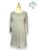 White Stuff Women’s Long Sleeve Dress Cotton Grey Size 10 HK03-11