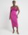 River Island Womens Pink Bodycon Scuba Dress Size 14