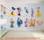 CLUB HOUSE CHARACTER WALL STICKER HOME KIDS KIDS BEDROOM MOUSE DECOR CARTOON