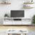 vidaXL TV Cabinet High Gloss White 150x30x44.5 cm Engineered Wood