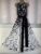 BNWT EZCLOZET “RACHEL” BLACK/WHITE FULL/MAXI SUMMER/HOLIDAY DRESS SIZE 18-20