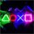 Game Icon Light Atmosphere Neon Ornament Playstation Sign LED Table Night Lamp