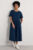 Seasalt Women’s Dress – navy Cartway Ankle-Length Organic Cotton Dress – Regular