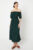 Dorothy Perkins Green Midi Dress Womens Daywear Dresses