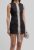 $505 Wynn Hamlyn Women’s Black Wool Knot Front Sleeveless Mini Dress Size 14